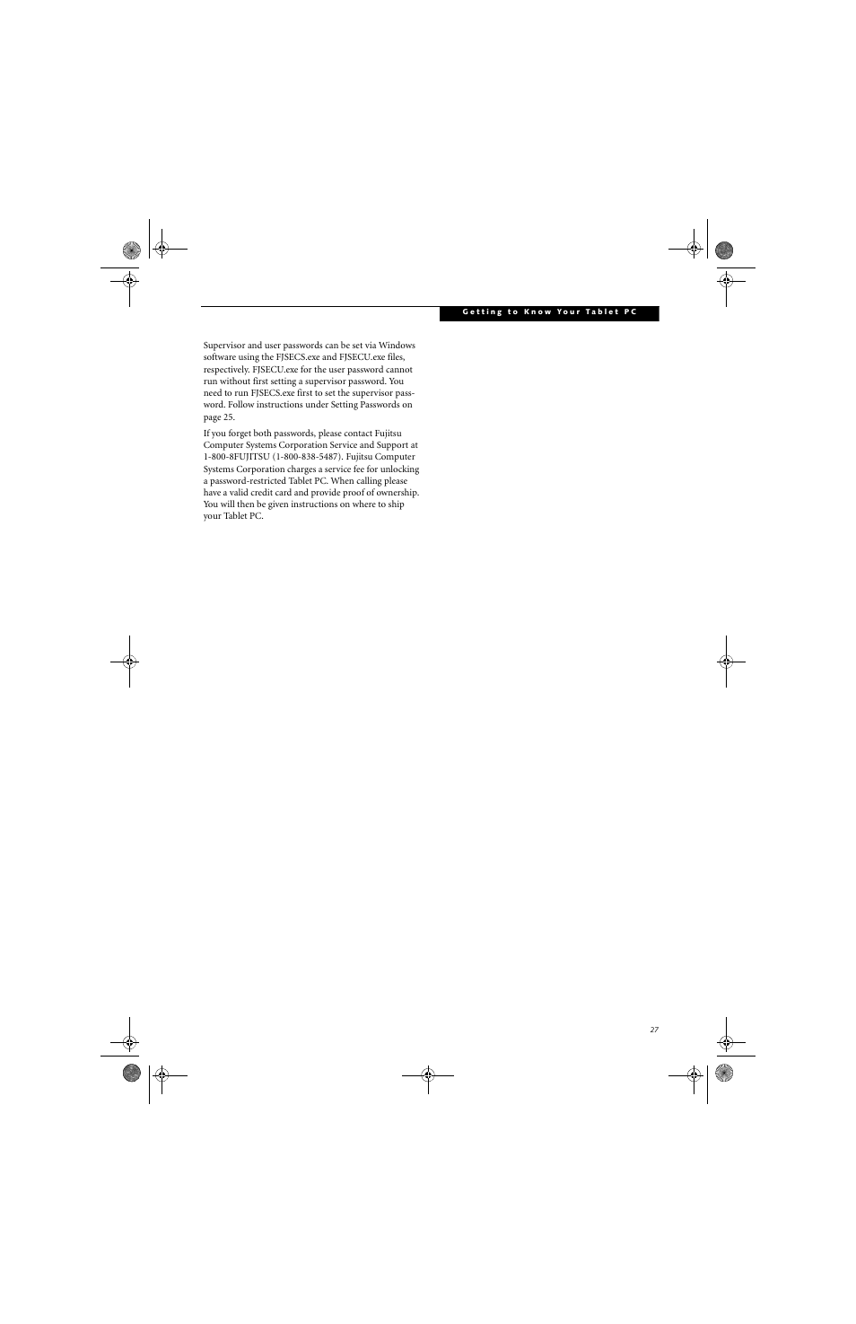 FUJITSU LifeBook Tablet PC T4220 User Manual | Page 36 / 136