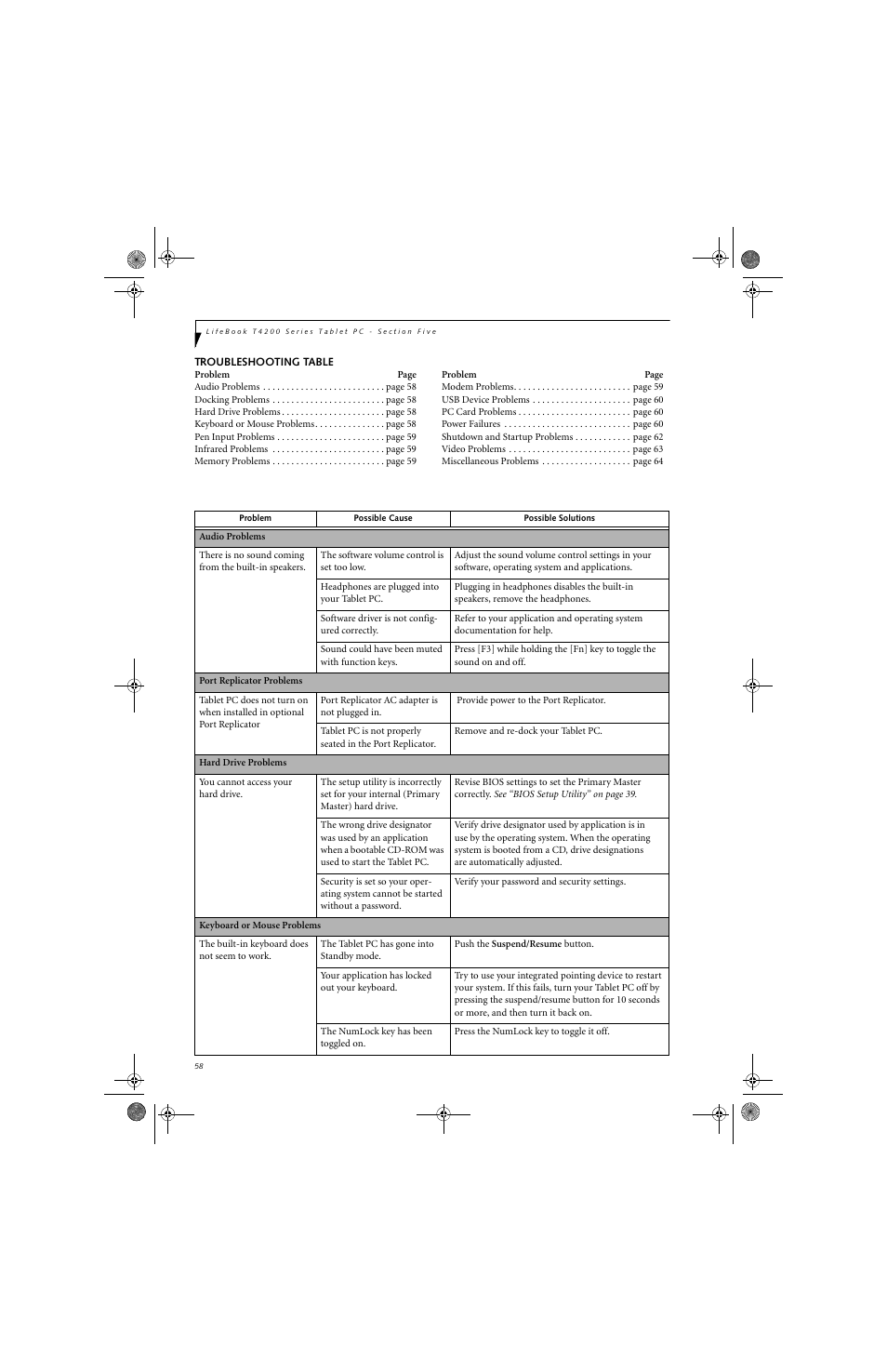 FUJITSU LifeBook Tablet PC T4220 User Manual | Page 68 / 136