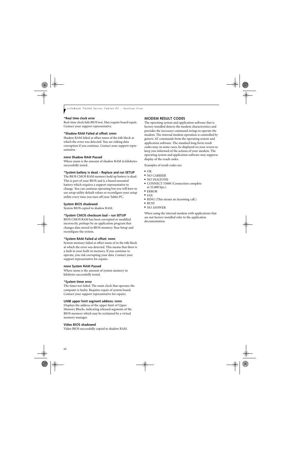 FUJITSU LifeBook Tablet PC T4220 User Manual | Page 76 / 136
