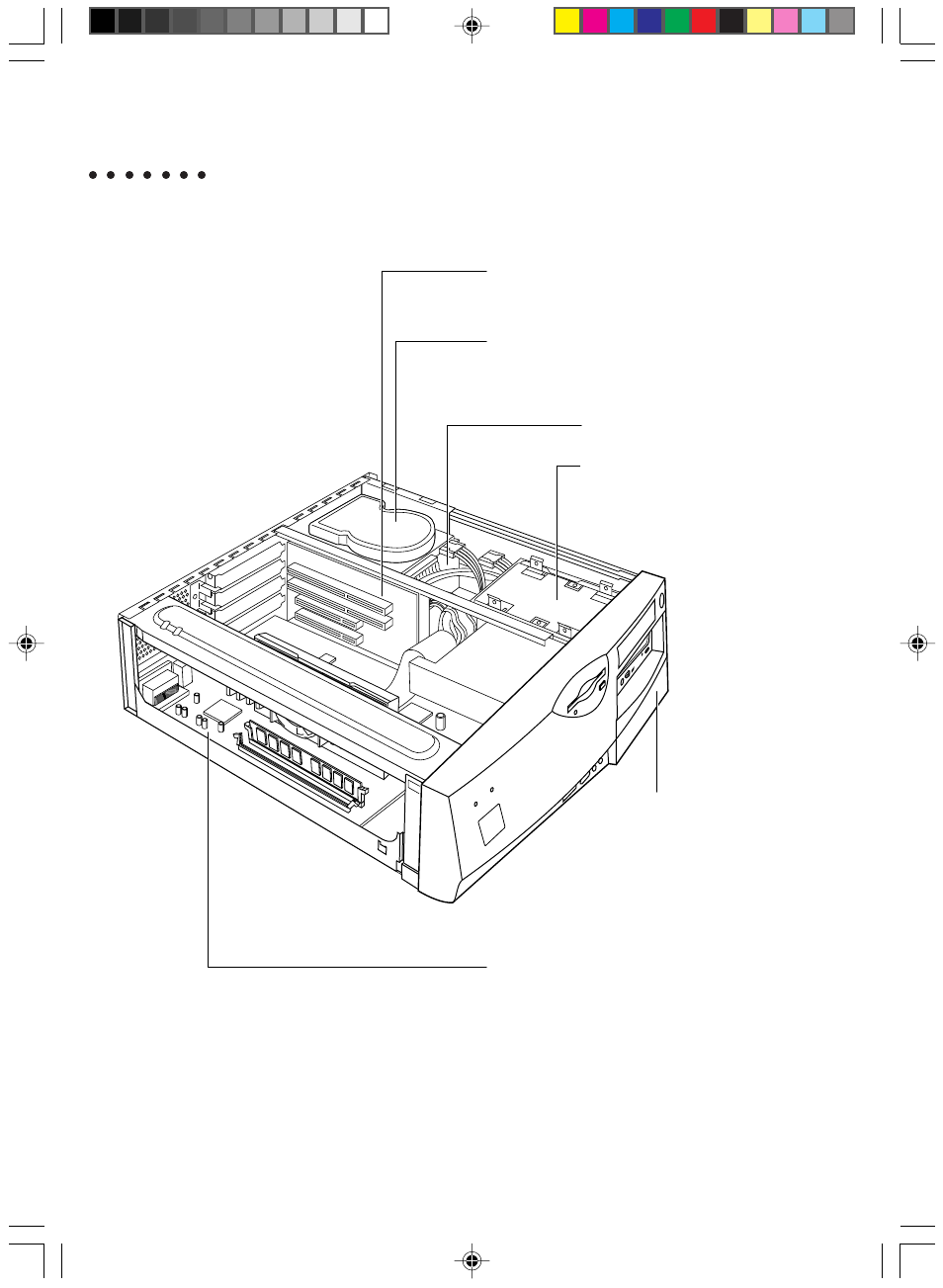 Inside the pc main unit | FUJITSU DESKPOWER 5000 User Manual | Page 106 / 122