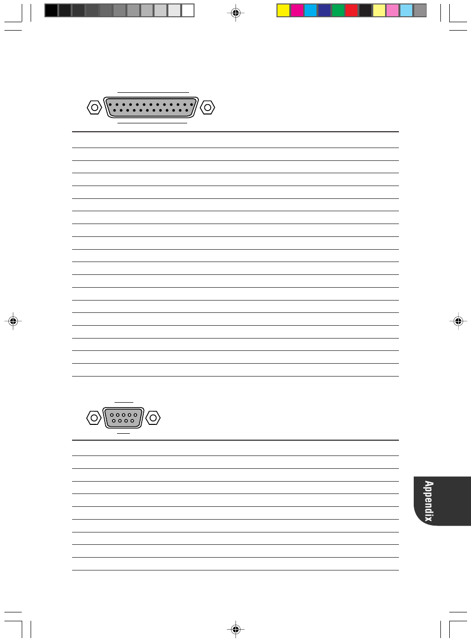 103 appendix | FUJITSU DESKPOWER 5000 User Manual | Page 113 / 122