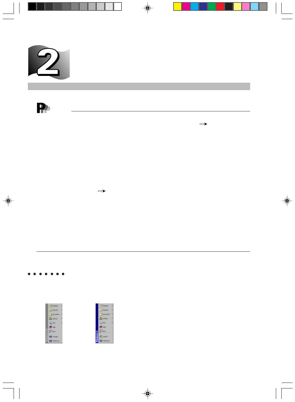 Switching off, Turning off the power via windows 95/98, Point | FUJITSU DESKPOWER 5000 User Manual | Page 20 / 122
