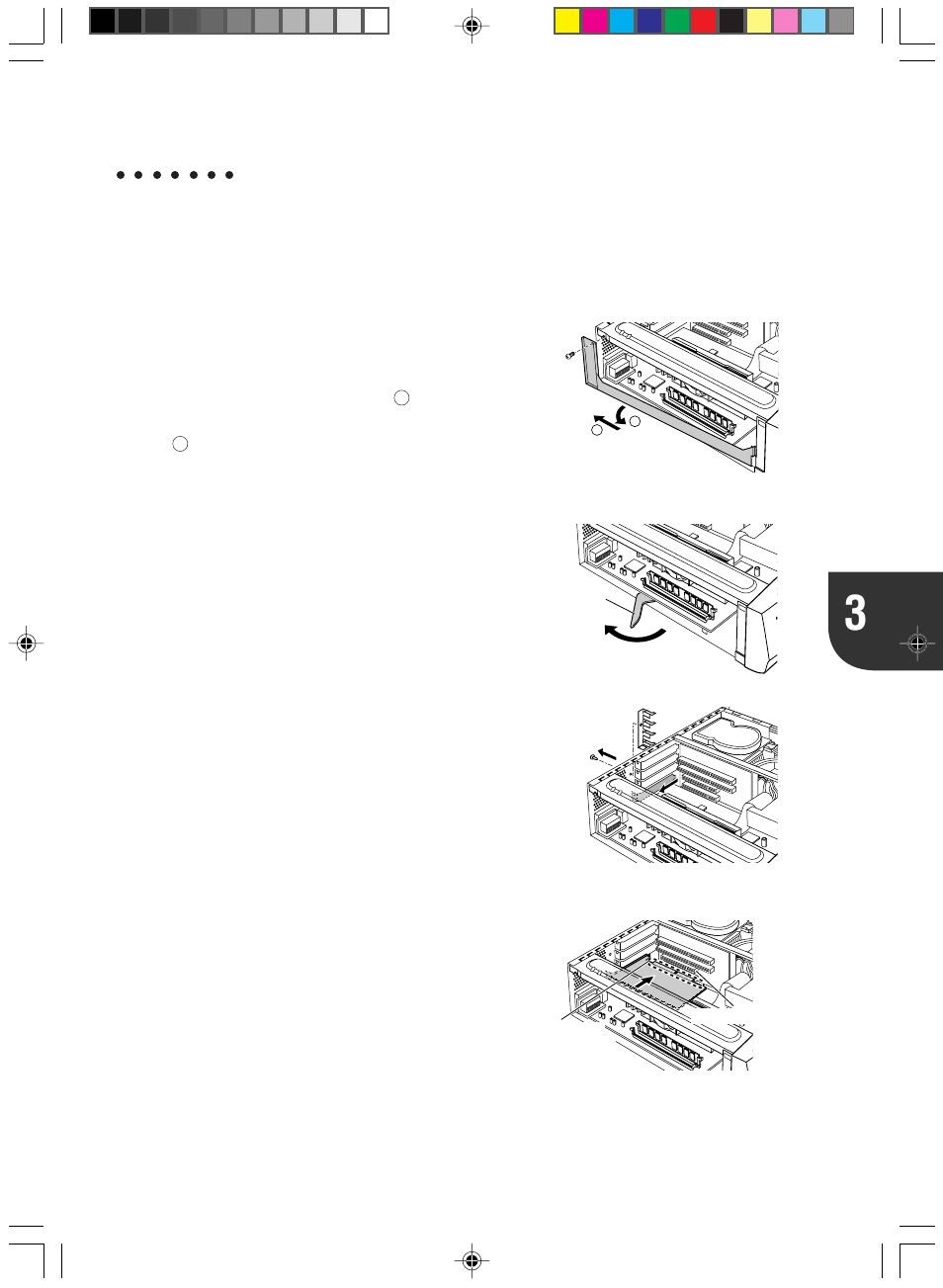 Installing an expansion card | FUJITSU DESKPOWER 5000 User Manual | Page 41 / 122