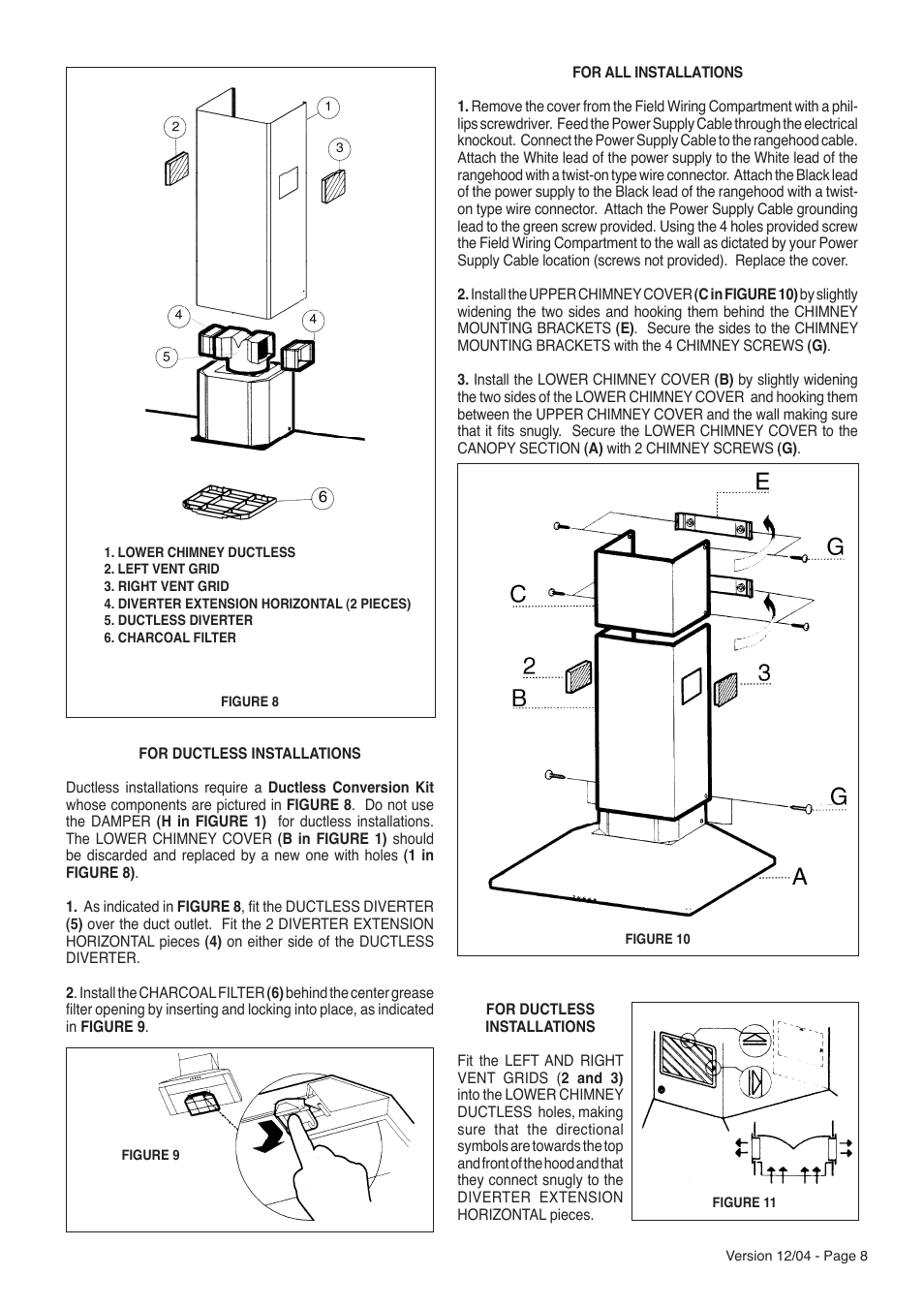 Faber Diamante User Manual | Page 8 / 9