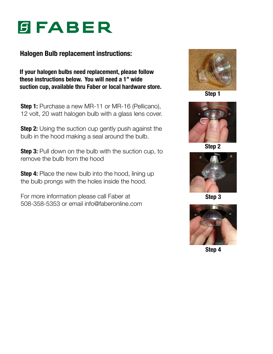 Faber MR-11 User Manual | 1 page