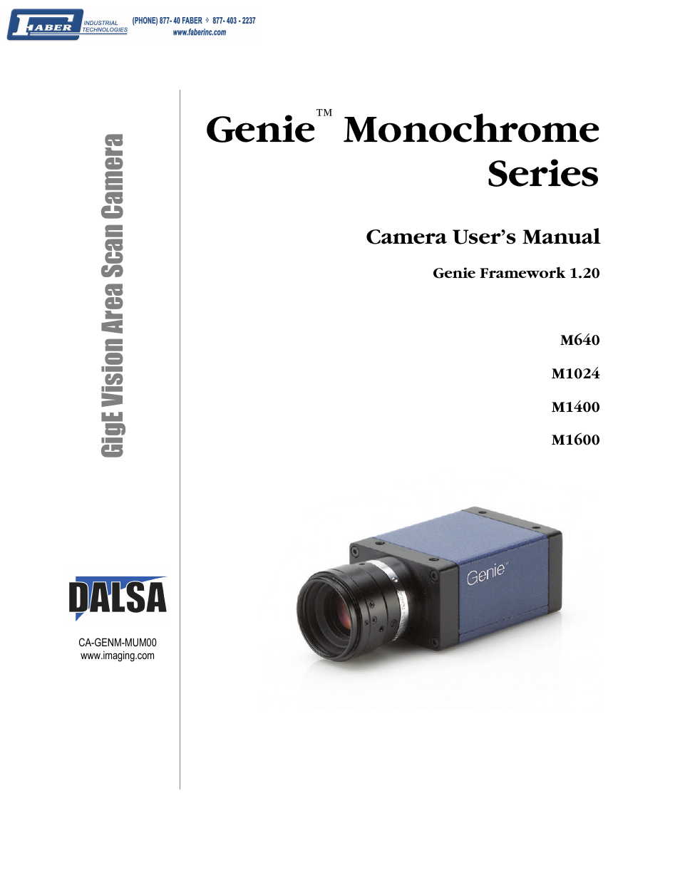 Faber Genie M1600 User Manual | 127 pages