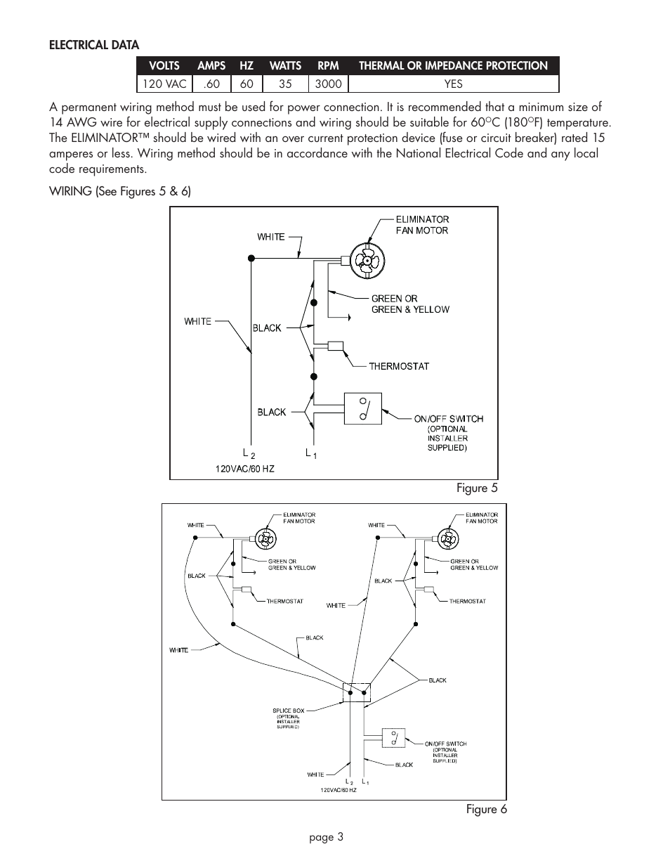 Field Controls Eliminator EL-1R User Manual | Page 3 / 12
