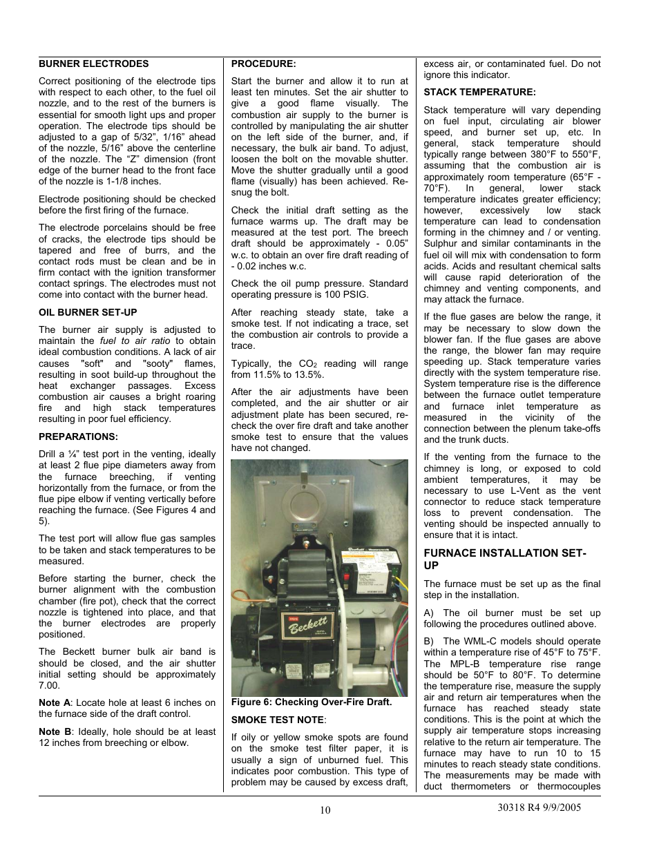 Field Controls WML-C User Manual | Page 10 / 40