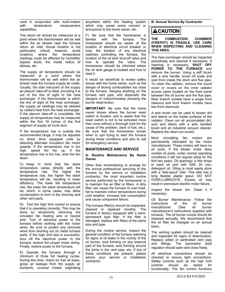 Field Controls WML-C User Manual | Page 11 / 40