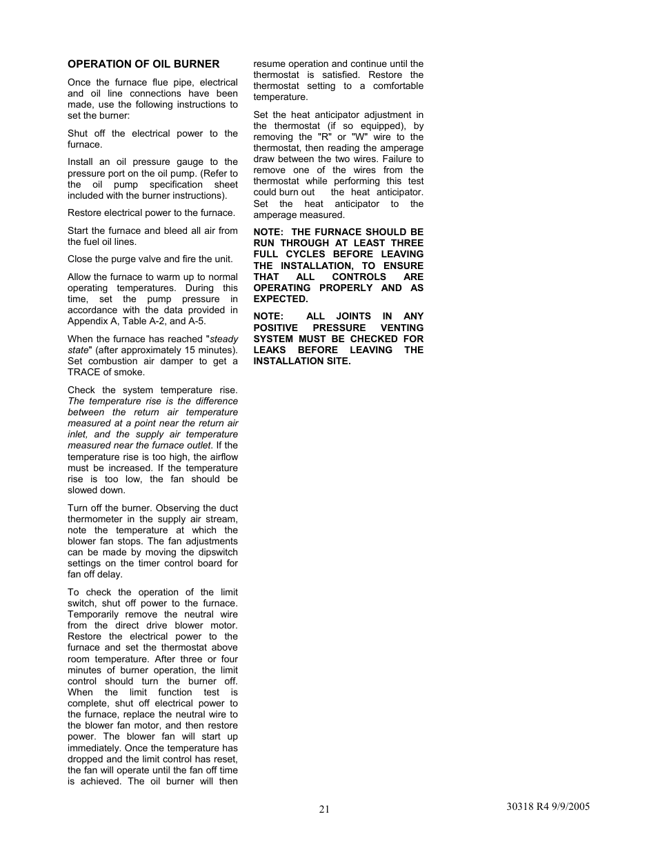 Field Controls WML-C User Manual | Page 21 / 40
