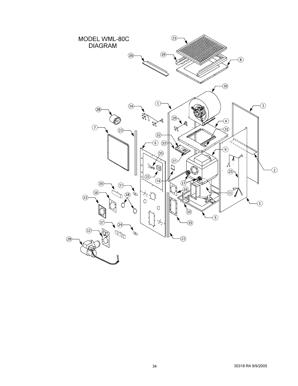 Field Controls WML-C User Manual | Page 34 / 40
