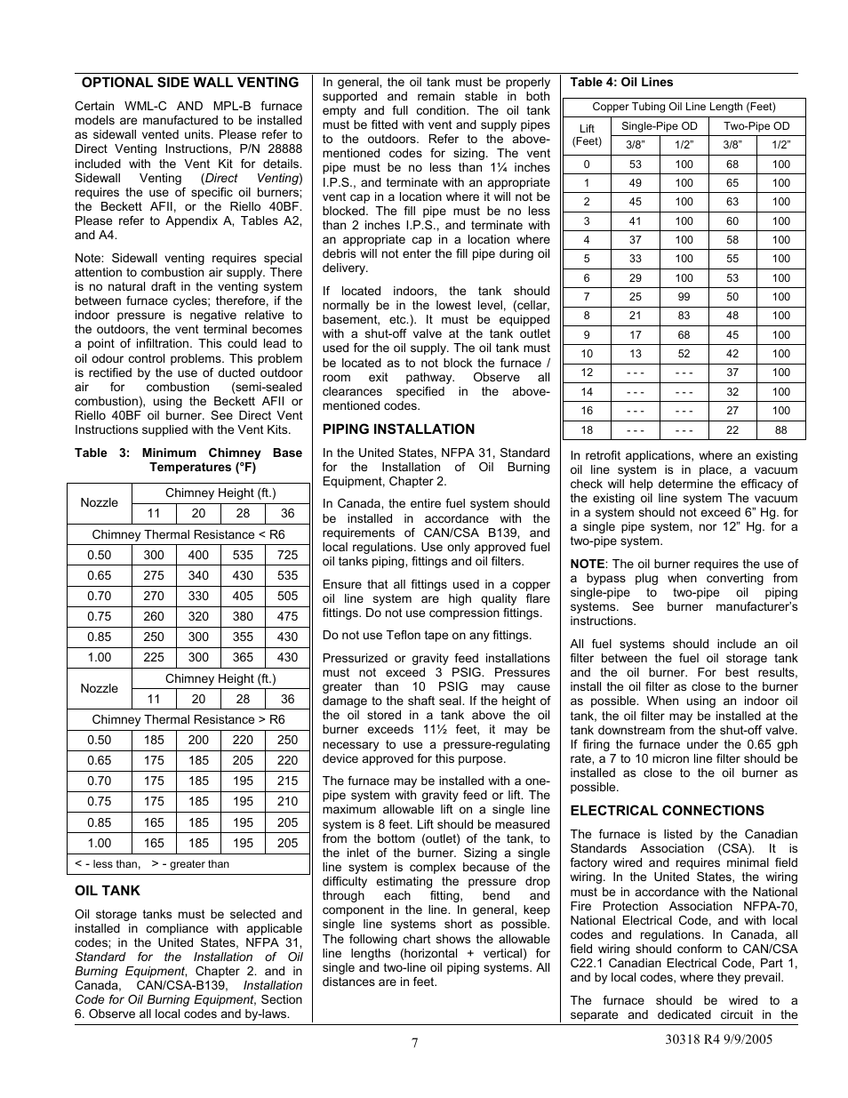 Field Controls WML-C User Manual | Page 7 / 40