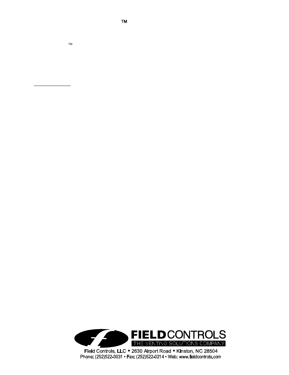 Field Controls Clearwave Water Conditioner CW-HD-2 User Manual | 8 pages