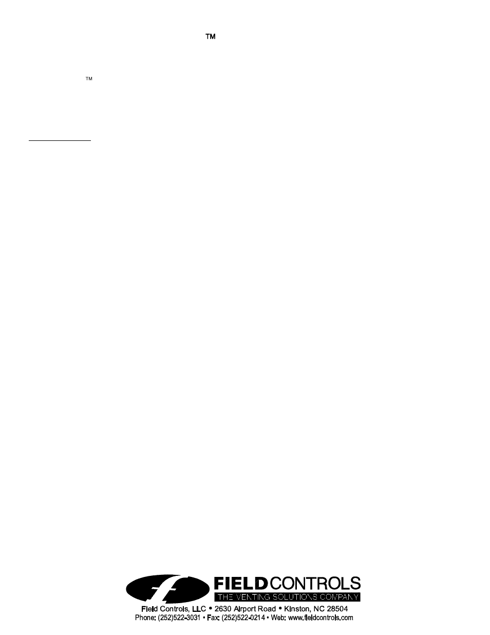 Field Controls CLEARWAVETM WATER CONDITIONER CW-HD-4 User Manual | 7 pages