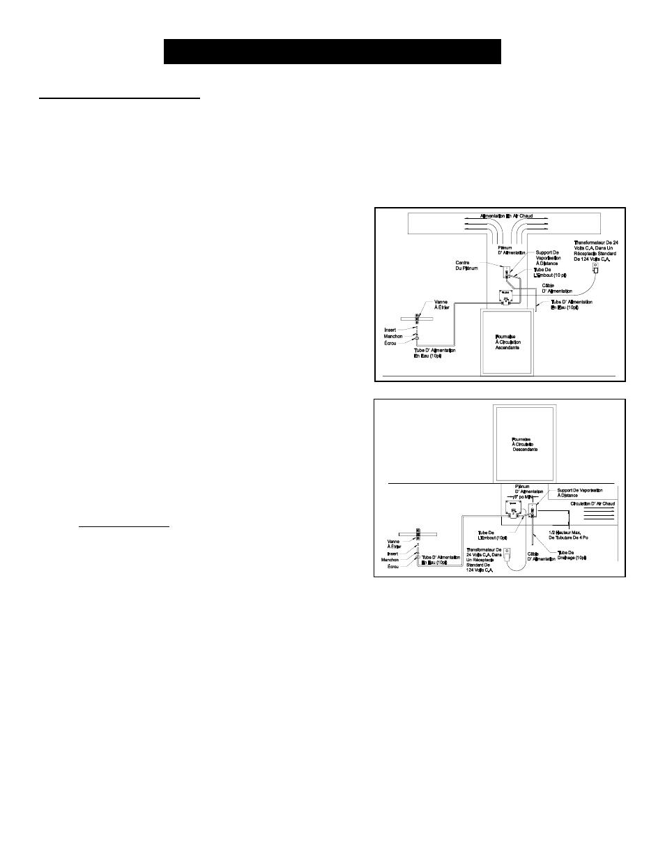 Humidificateur résidentiel | Field Controls TM-2000 User Manual | Page 8 / 20