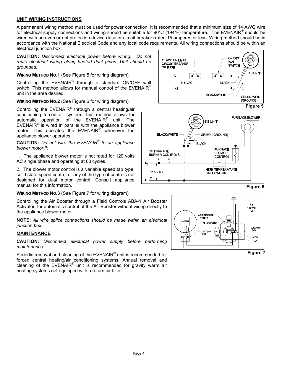 Field Controls TB26TB User Manual | Page 4 / 12