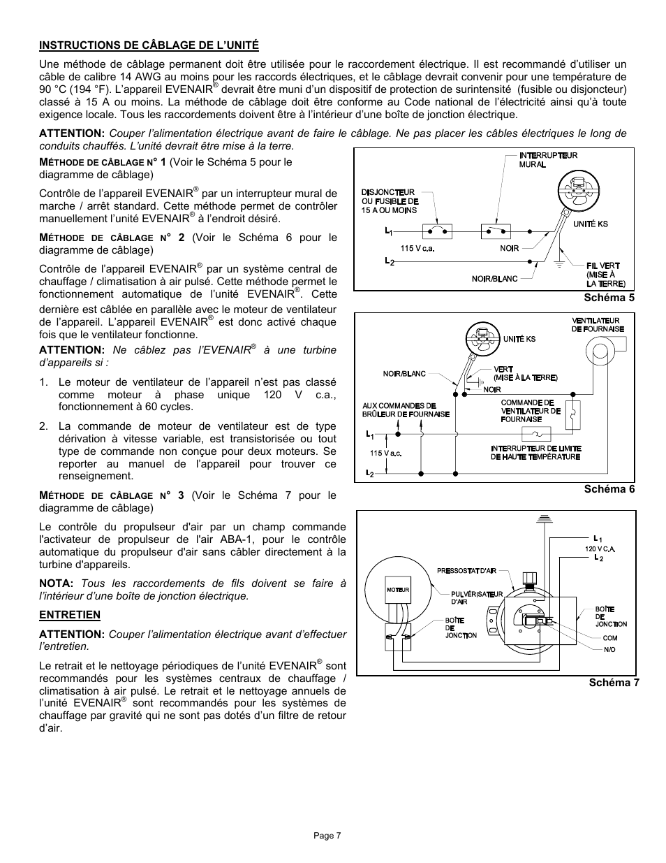 Field Controls TB26TB User Manual | Page 7 / 12