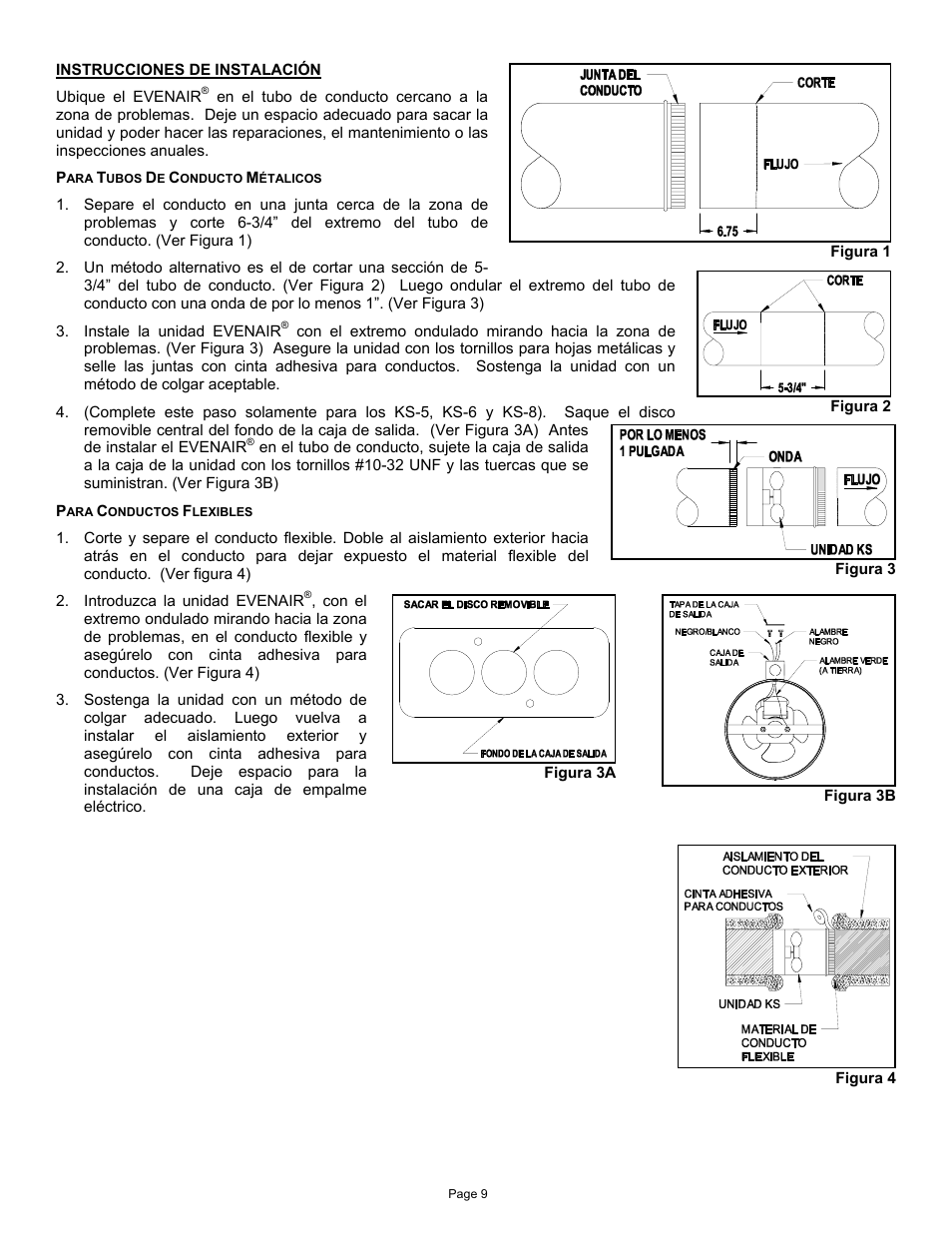 Field Controls TB26TB User Manual | Page 9 / 12
