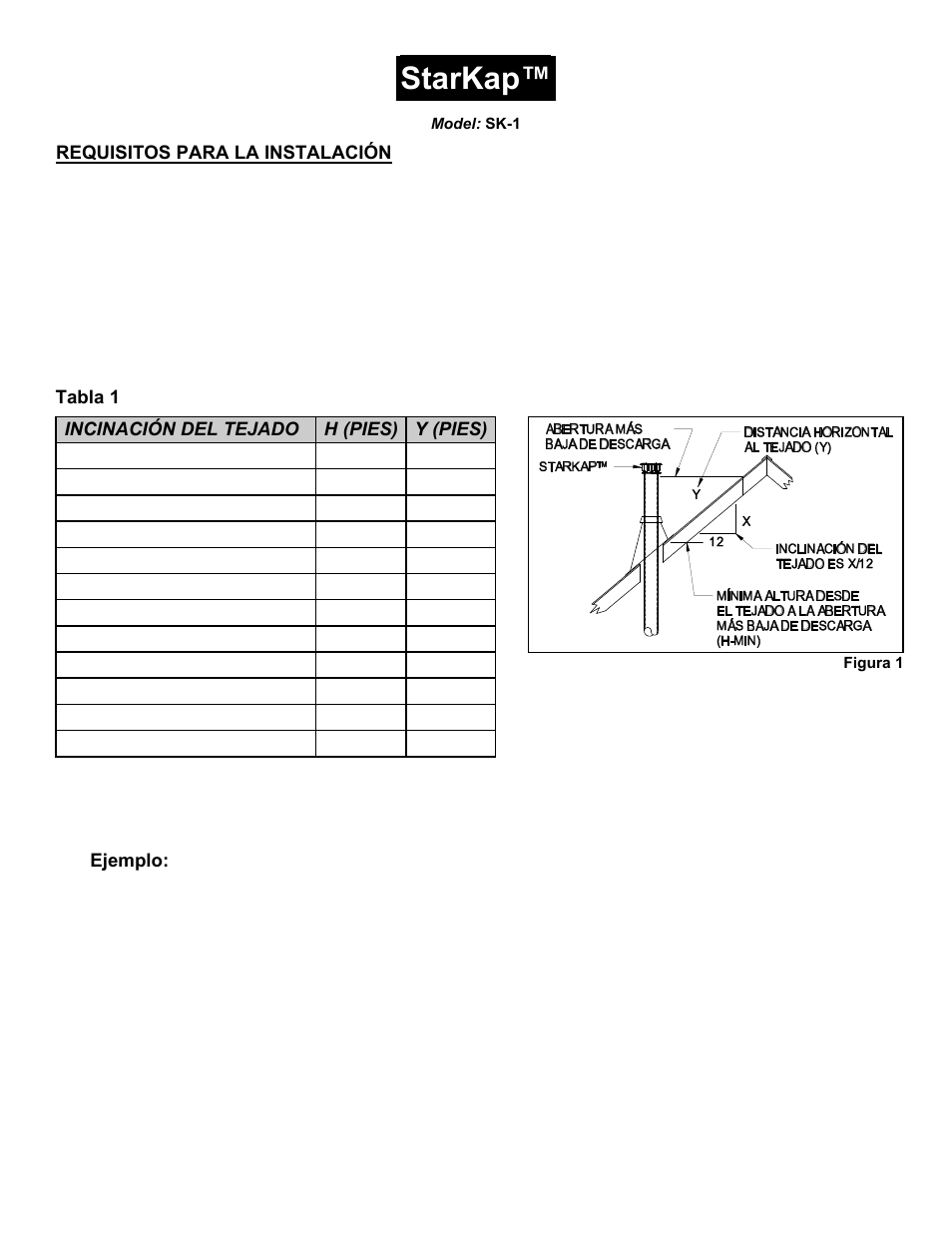 Starkap | Field Controls STARKAP SK-1 User Manual | Page 8 / 12