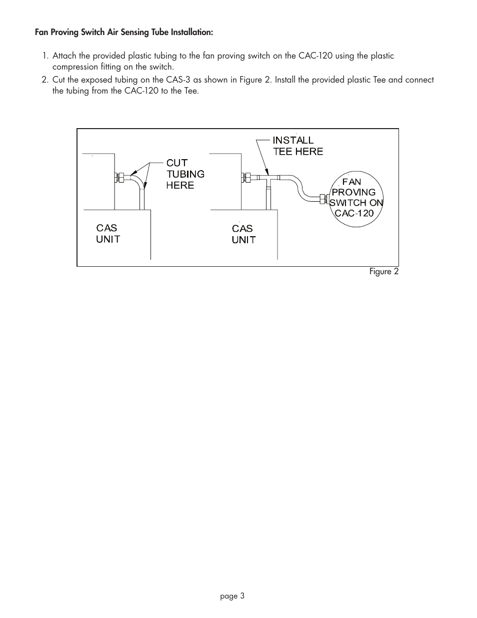 Field Controls COMBUSTION AIR CONTROL CAC-120 User Manual | Page 3 / 4