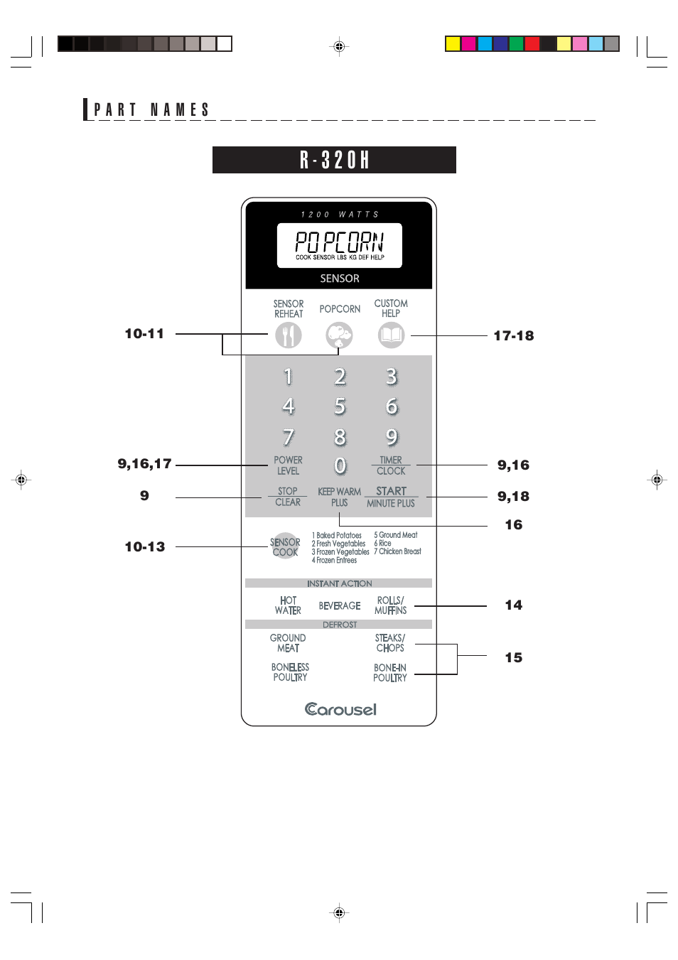 R - 3 2 0 h | Food Quality Sensor R-320H User Manual | Page 10 / 24