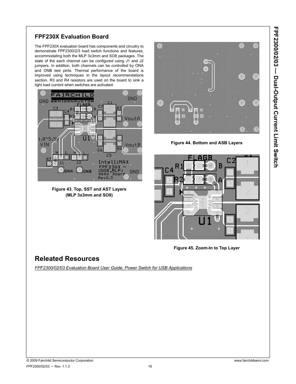 Releated resources | Fairchild FPF2300 User Manual | Page 16 / 19