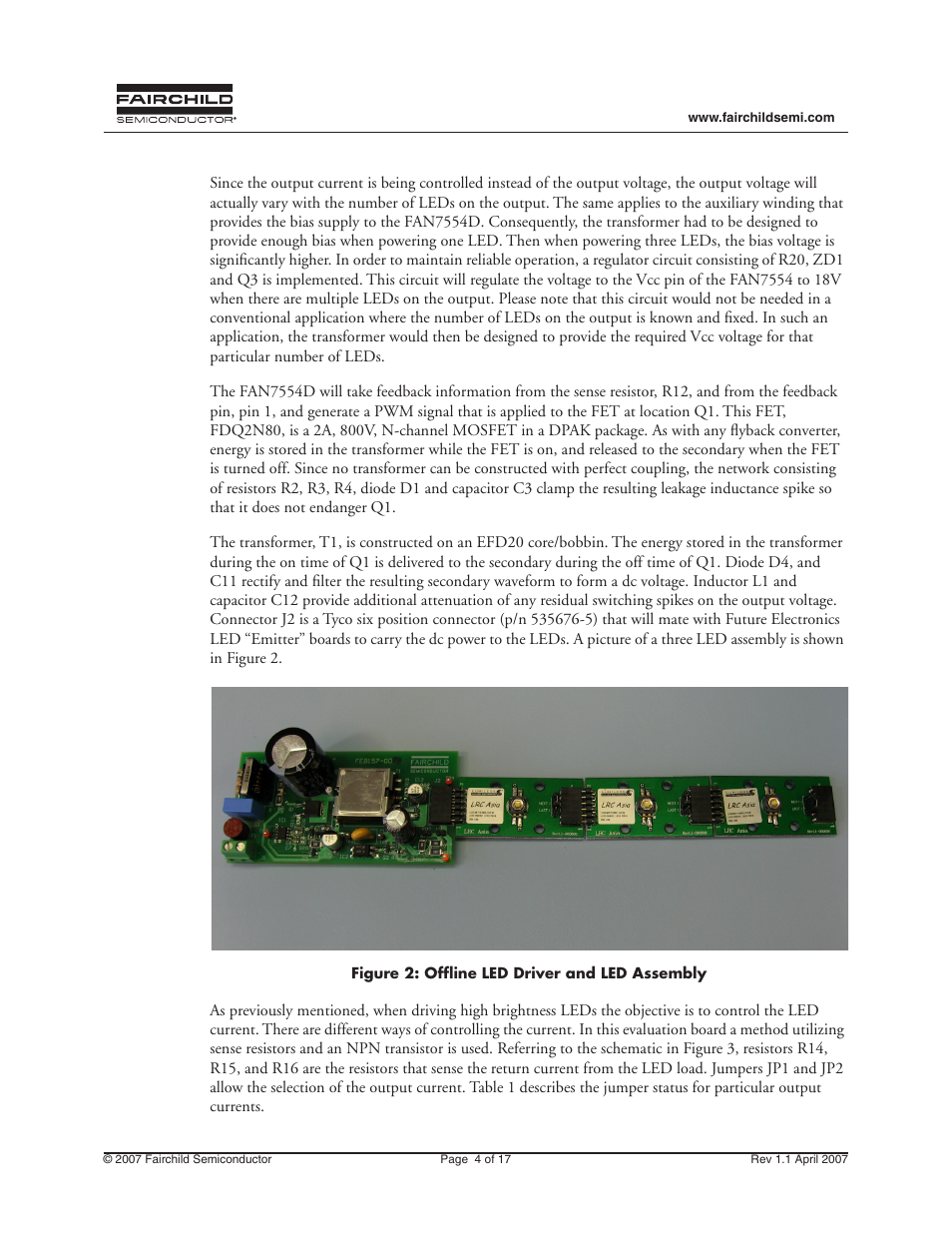 Fairchild FEB157-001 User Manual | Page 4 / 17