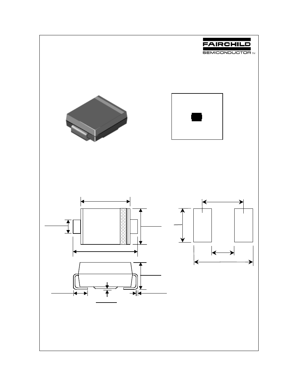 Do-214ab(smc) (fs pkg code p7), Do-214ab(smc) package dimensions | Fairchild SMCJ5.0(C)A User Manual | Page 6 / 7