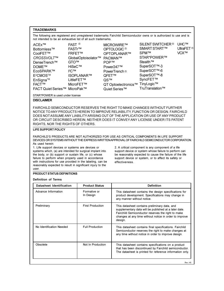 Fairchild SEMICONDUCTOR AN-7502 User Manual | Page 9 / 9