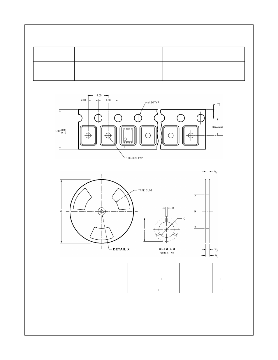 Fsa3357 tape and reel specification | Fairchild FSA3357 User Manual | Page 7 / 11