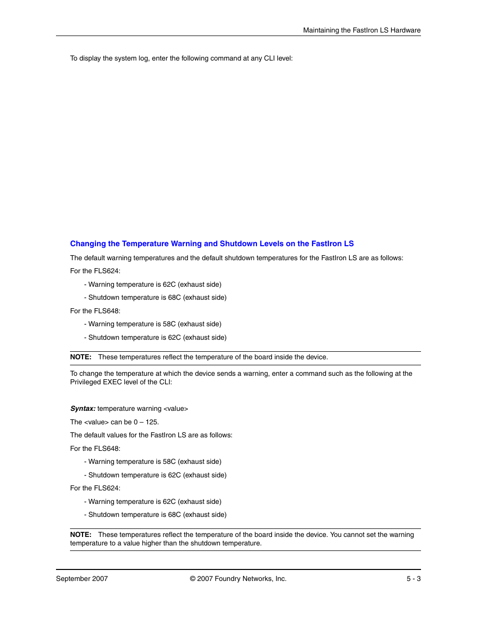 Foundry Networks LS 648 User Manual | Page 45 / 76