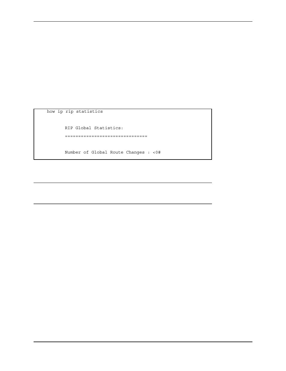 Show ip rip statistics, Show, Statistics | Foundry Networks AR3202-CL User Manual | Page 214 / 293