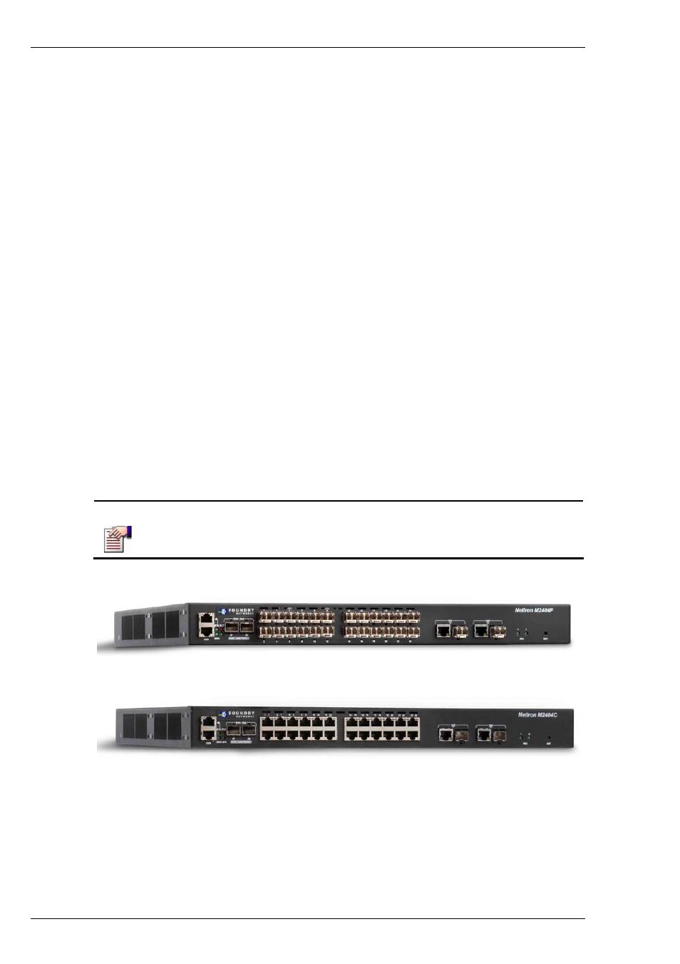Introduction, Overview, Ntroduction | Foundry Networks M2404F User Manual | Page 9 / 46