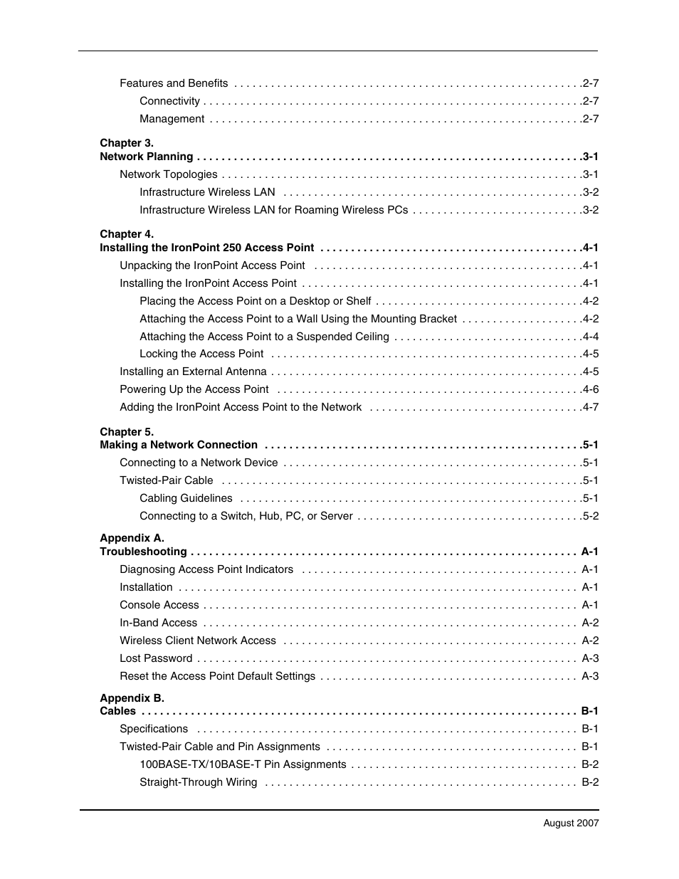 Foundry Networks IRONPOINT 250 User Manual | Page 12 / 64