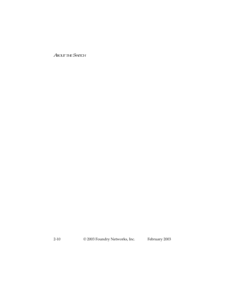 Foundry Networks 2402CF User Manual | Page 24 / 66
