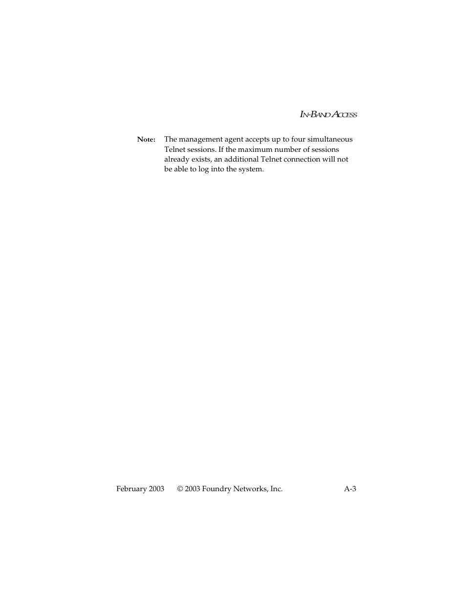 Foundry Networks 2402CF User Manual | Page 43 / 66