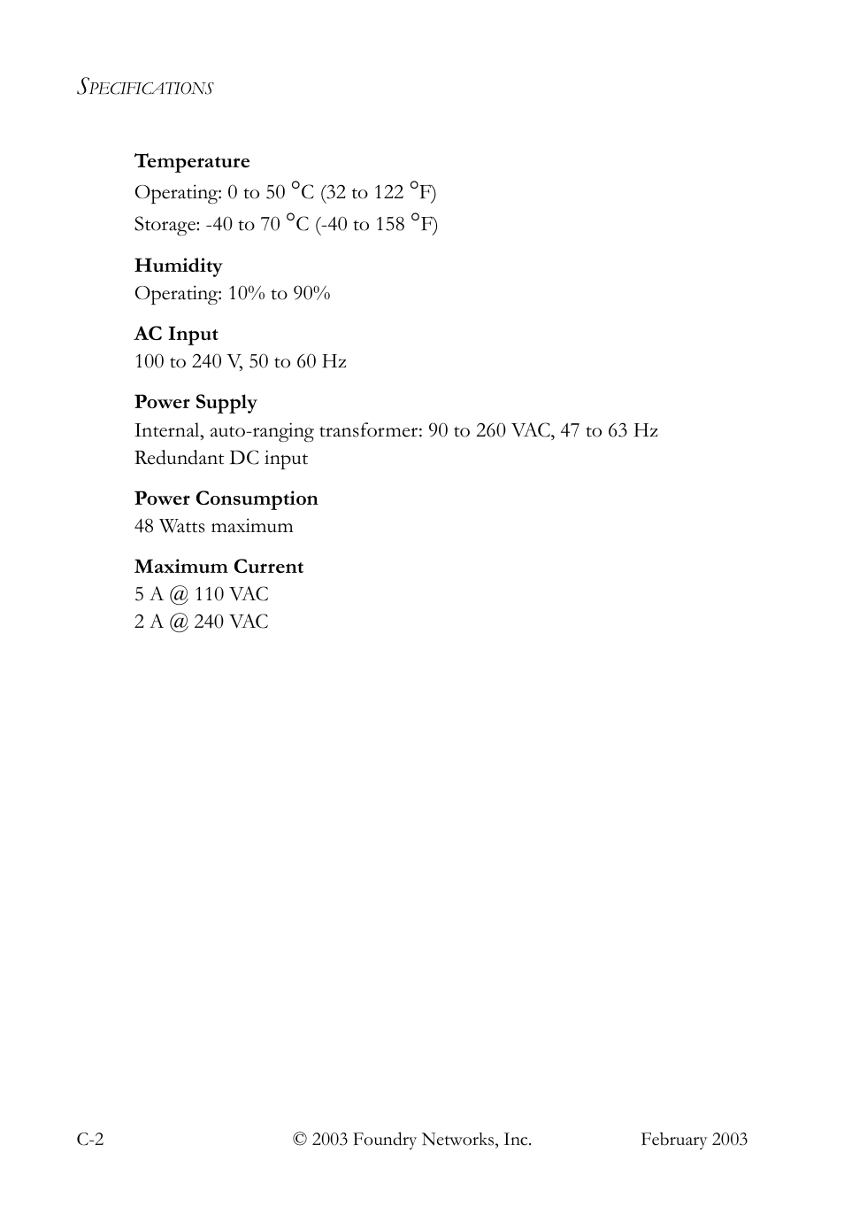 Foundry Networks OSI User Manual | Page 52 / 66