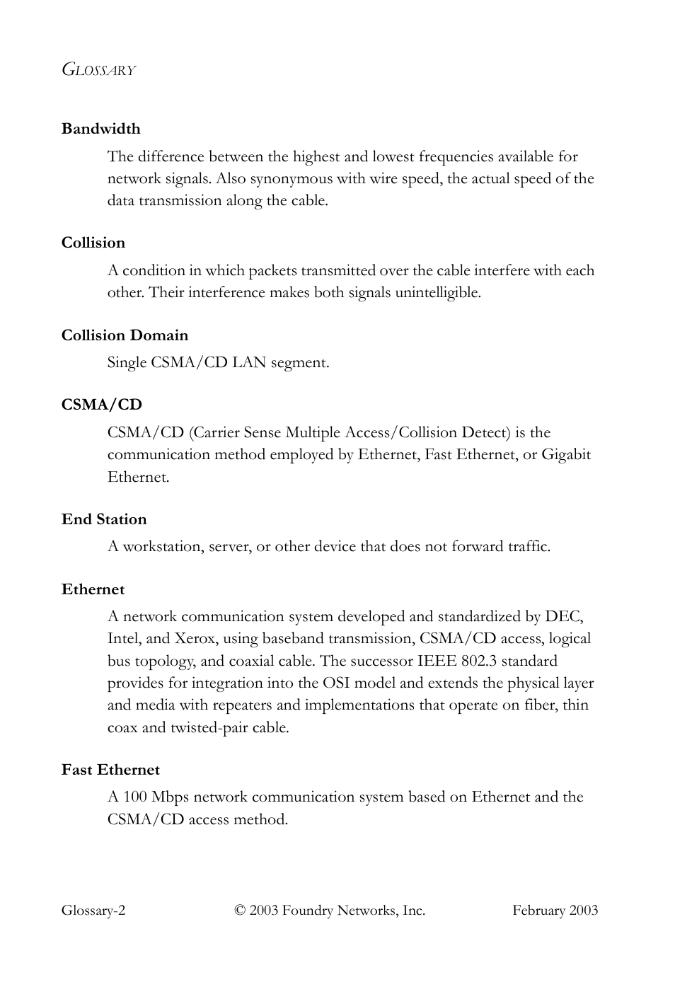 Foundry Networks OSI User Manual | Page 58 / 66