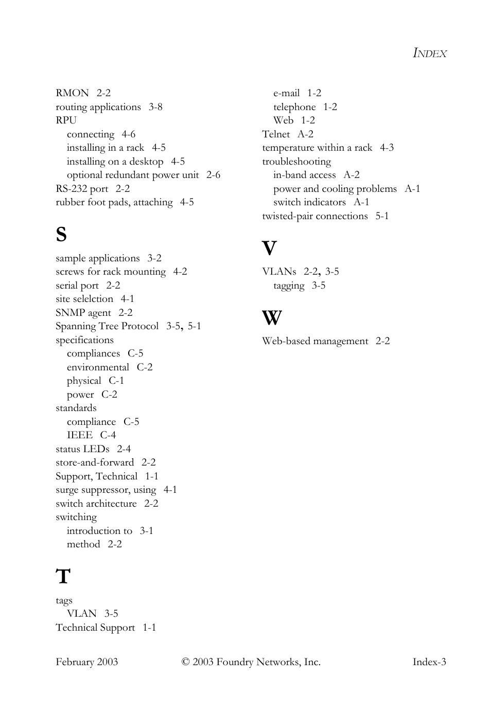 Foundry Networks OSI User Manual | Page 65 / 66