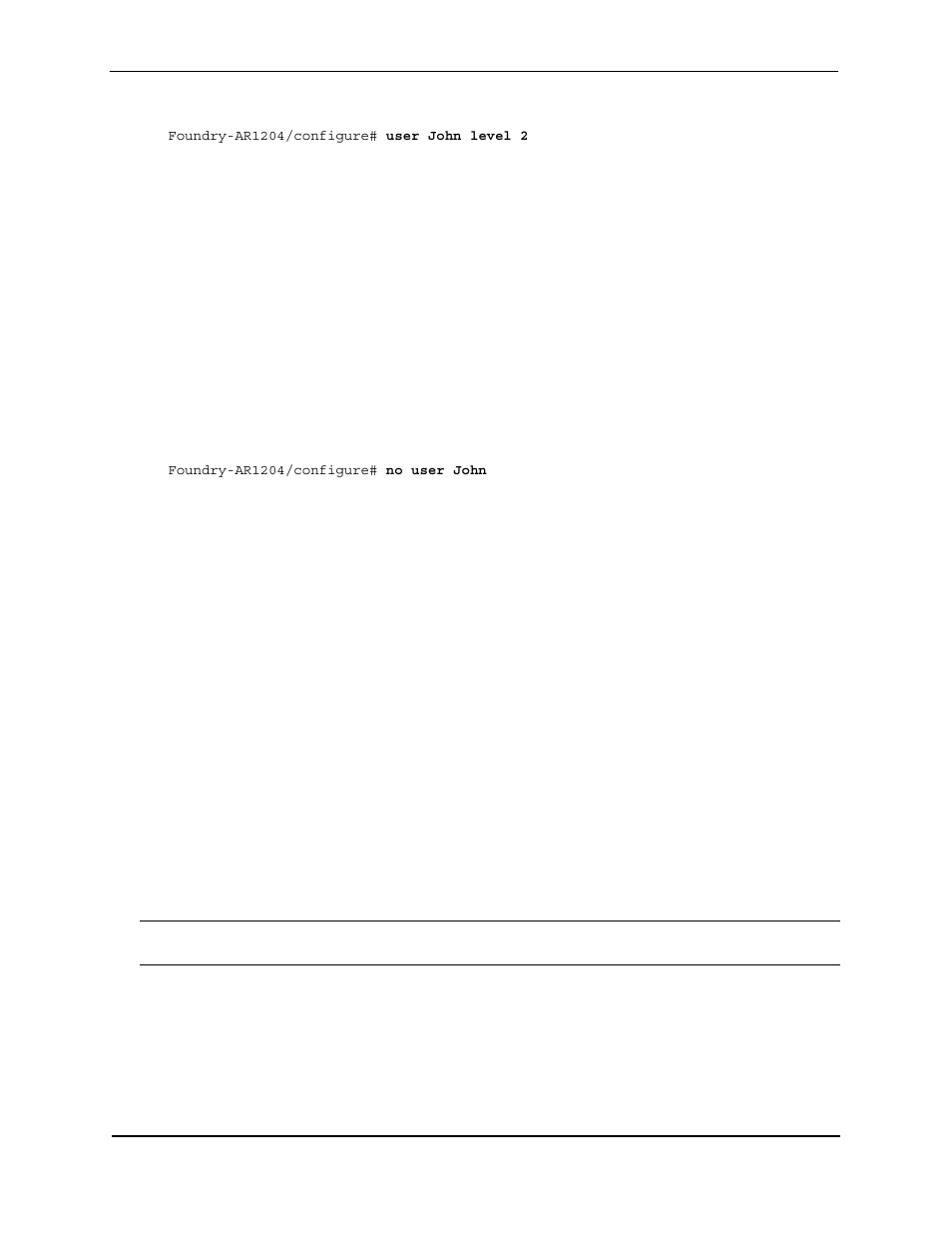 Default configuration, Efault, Onfiguration | Foundry Networks AR1202 User Manual | Page 32 / 56