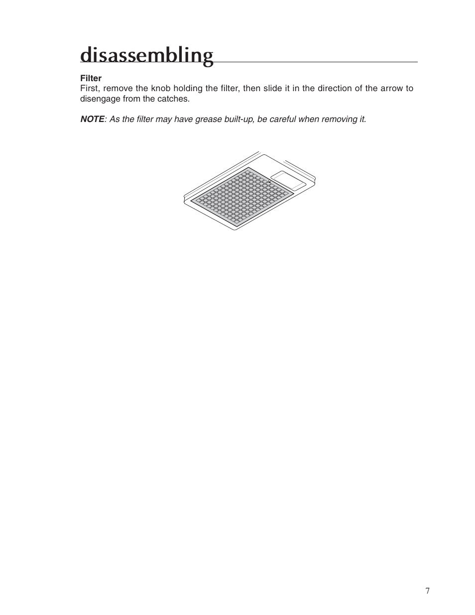 Disassembling | Fujioh BUF-04J User Manual | Page 7 / 12