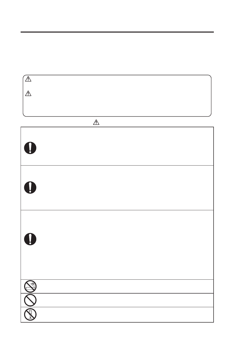 Instrucciones de seguridad, Advertencia | Fujioh FDR-4200D User Manual | Page 26 / 48