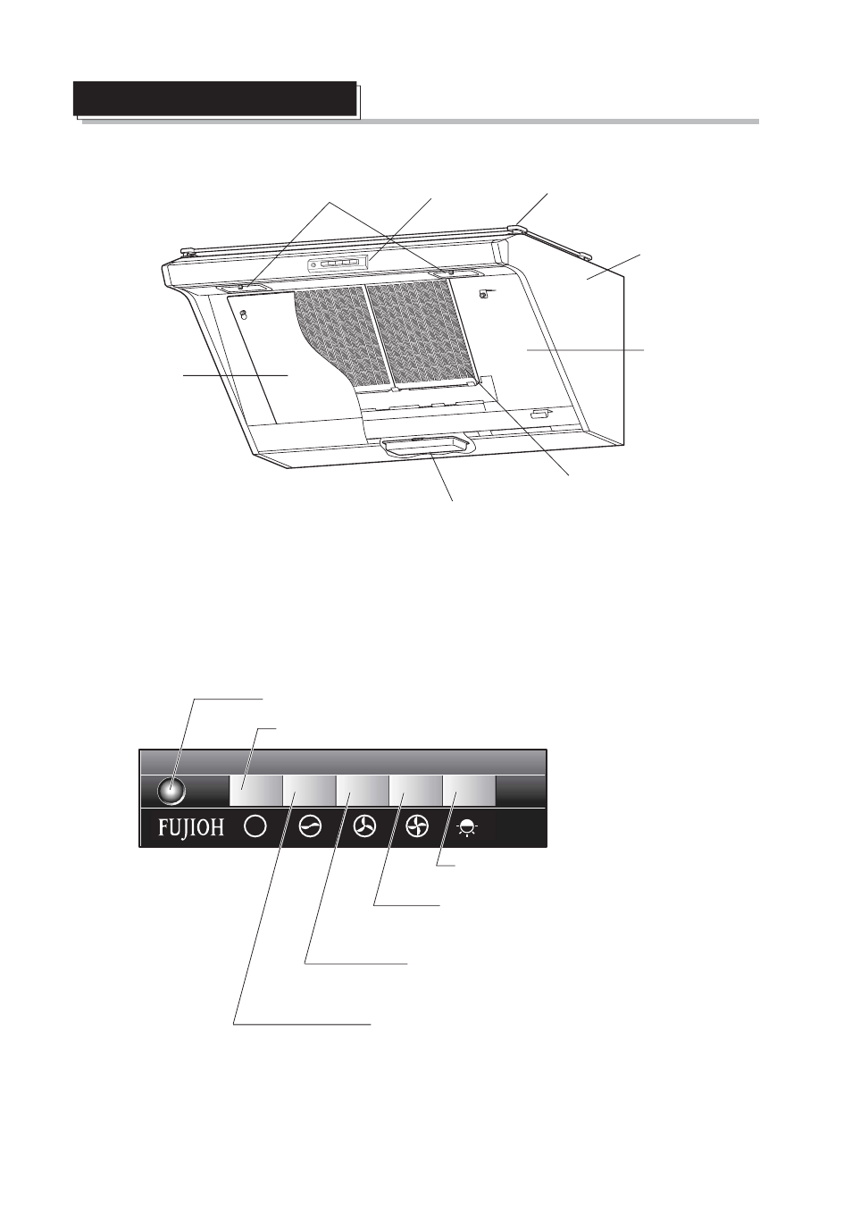 Name of parts | Fujioh FDR-4200D User Manual | Page 4 / 48