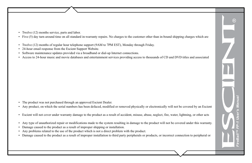Flying Pig Systems FireBallTM FP-1 User Manual | Page 8 / 77