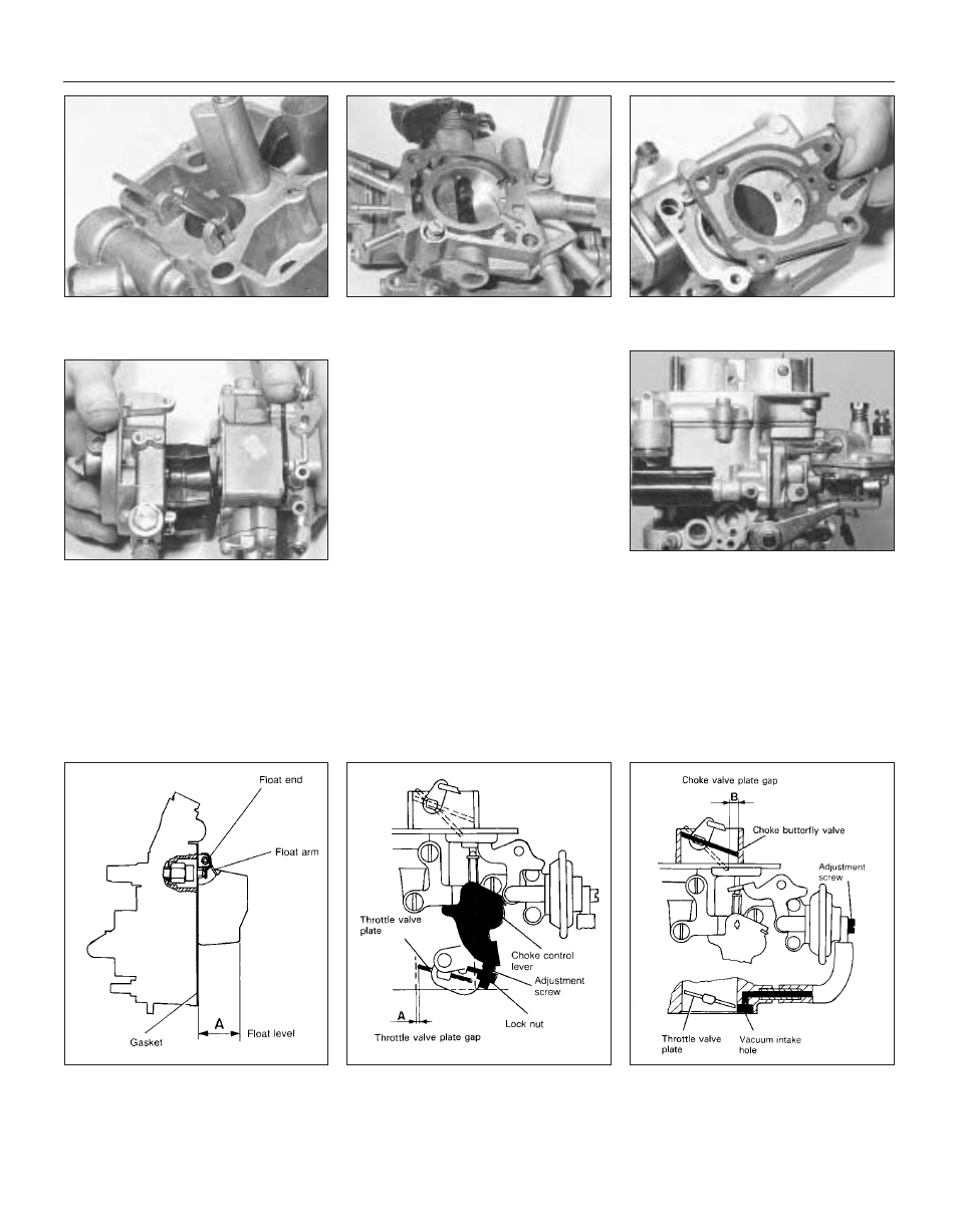 Carburettor (weber 30/32 dmte) - general | FIAT Uno 45 User Manual | Page 189 / 303