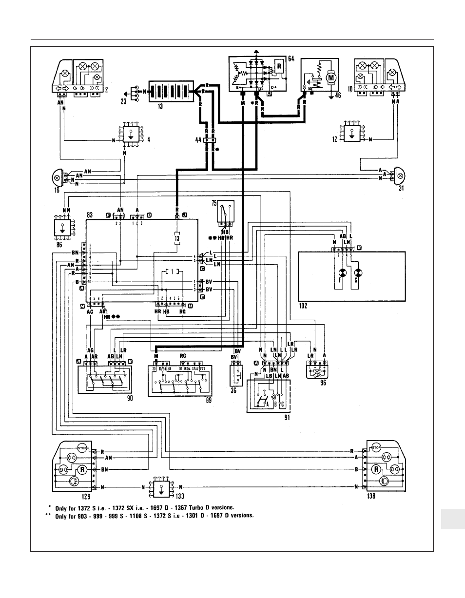 FIAT Uno 45 User Manual | Page 266 / 303