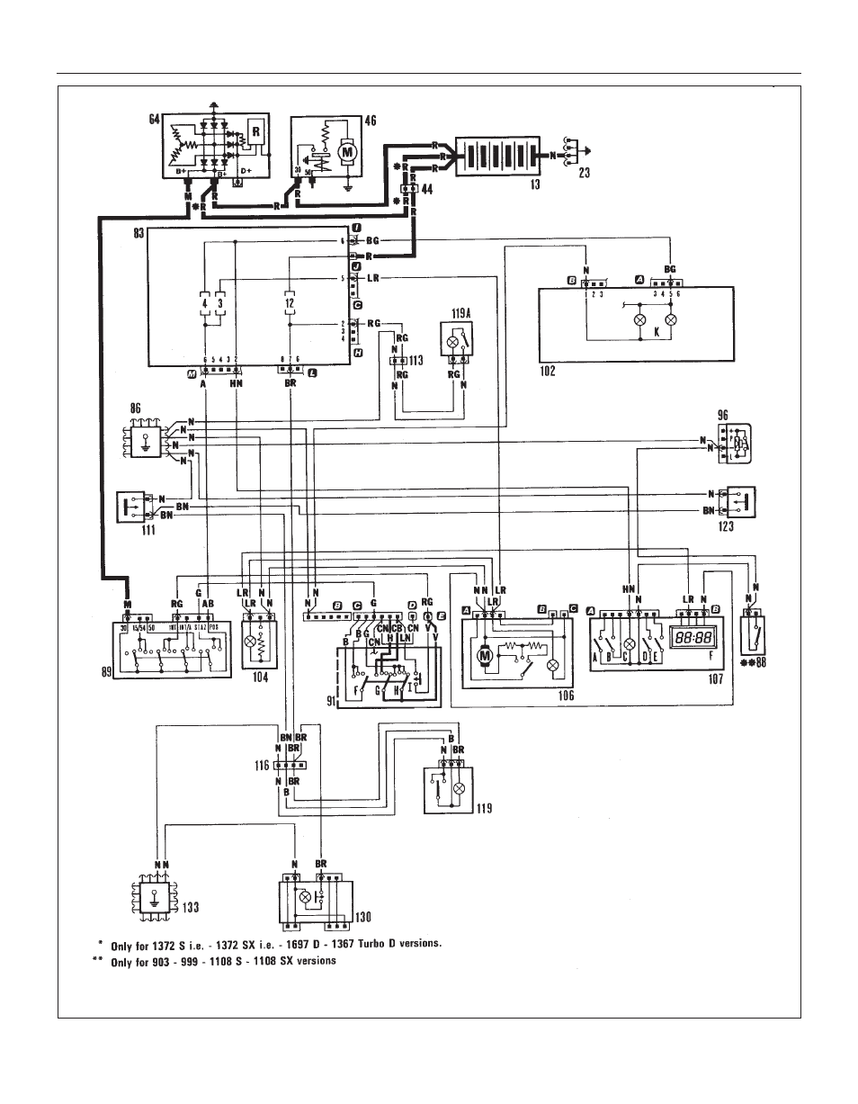 FIAT Uno 45 User Manual | Page 271 / 303