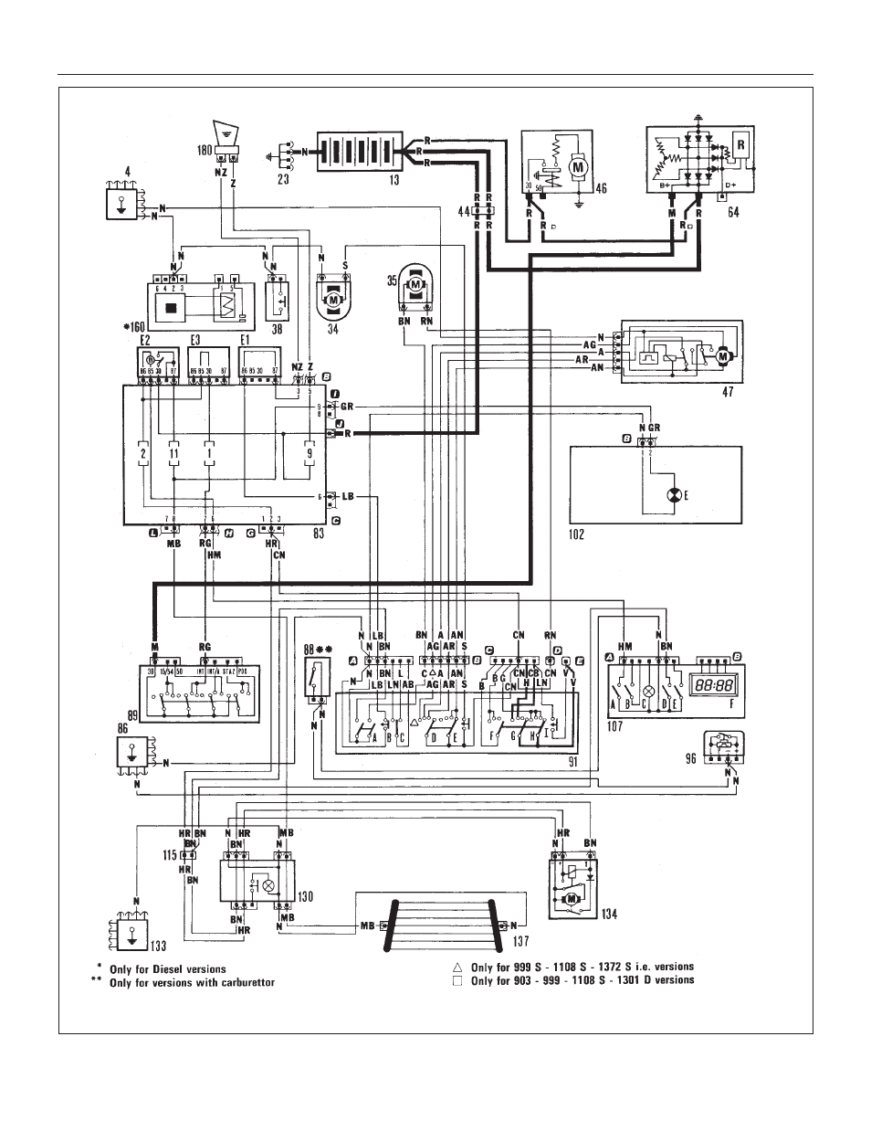 FIAT Uno 45 User Manual | Page 273 / 303