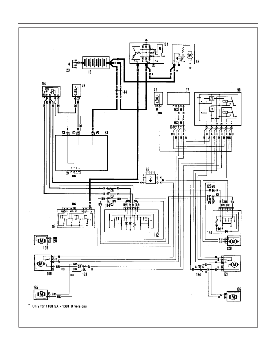 FIAT Uno 45 User Manual | Page 281 / 303