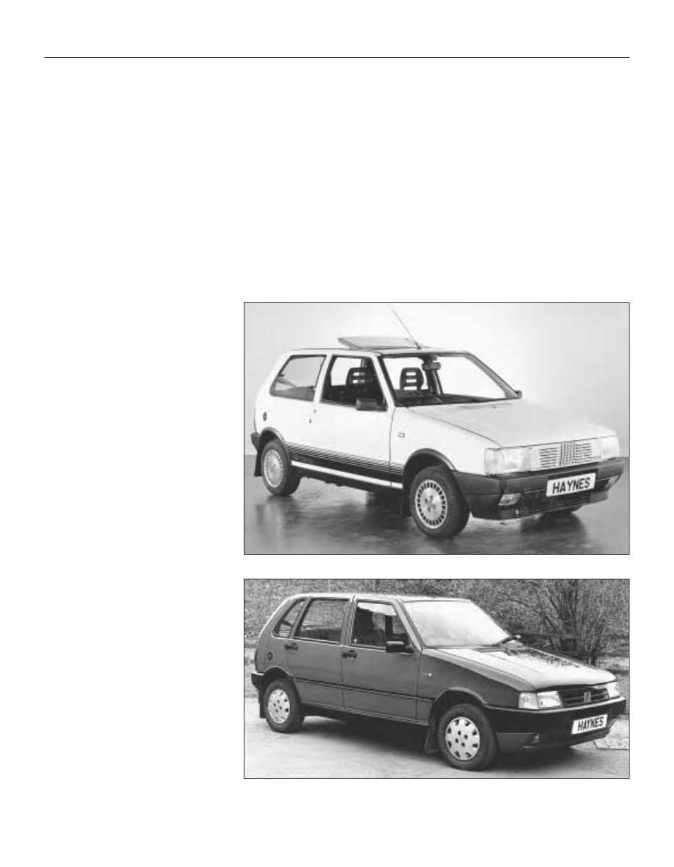 Introduction, Introduction to the fiat uno, Acknowledgements | FIAT Uno 45 User Manual | Page 4 / 303